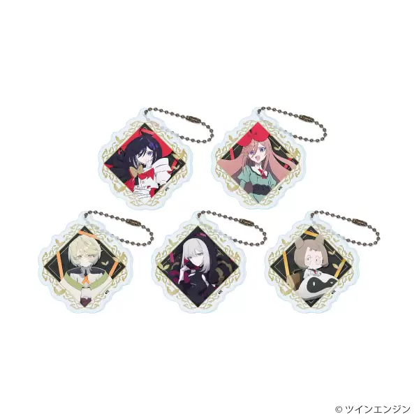 【A3】アクリルキーホルダー「THE RIBBON HERO リボンヒーロー」01/ブラインド(全5種)(公式イラスト) 1BOX入数：5