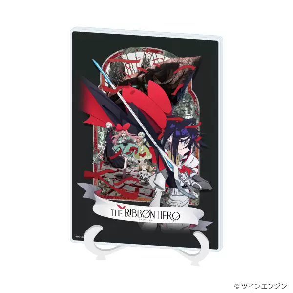 【A3】アクリルアートボード(A5サイズ)「THE RIBBON HERO リボンヒーロー」02/メインビジュアル(公式イラスト)