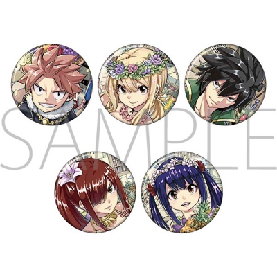 【ムービック】FAIRY TAIL キャラバッジコレクション 1BOX入数：5