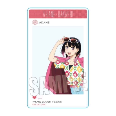 【ベルハウス】アクリルカード TVアニメ『あかね噺』/桜咲 朱音(レトロファッション)