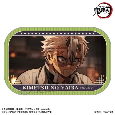 【ベルハウス】メモリーズスクエア缶バッジ アニメ「鬼滅の刃」/不死川 実弥(無限城編ver.)