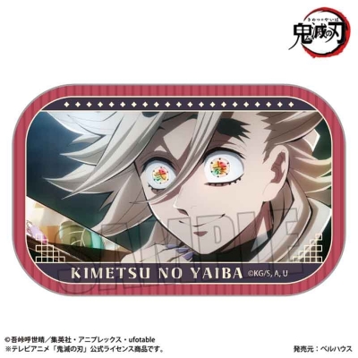 【ベルハウス】メモリーズスクエア缶バッジ アニメ「鬼滅の刃」/童磨(無限城編ver.)