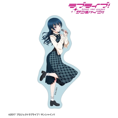 【アルマビアンカ】ラブライブ！サンシャイン！！ 描き下ろし 津島善子 チェックワンピース衣装ver. ダイカットステッカー
