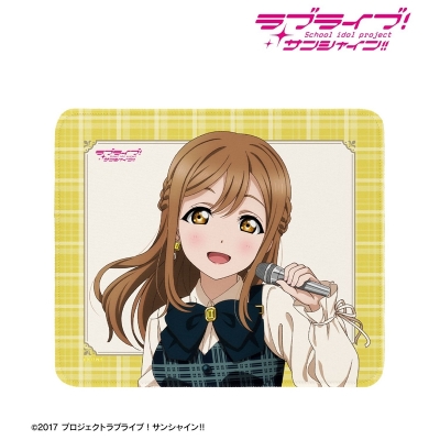 【アルマビアンカ】ラブライブ！サンシャイン！！ 描き下ろし 国木田花丸 チェックワンピース衣装ver. マウスパッド