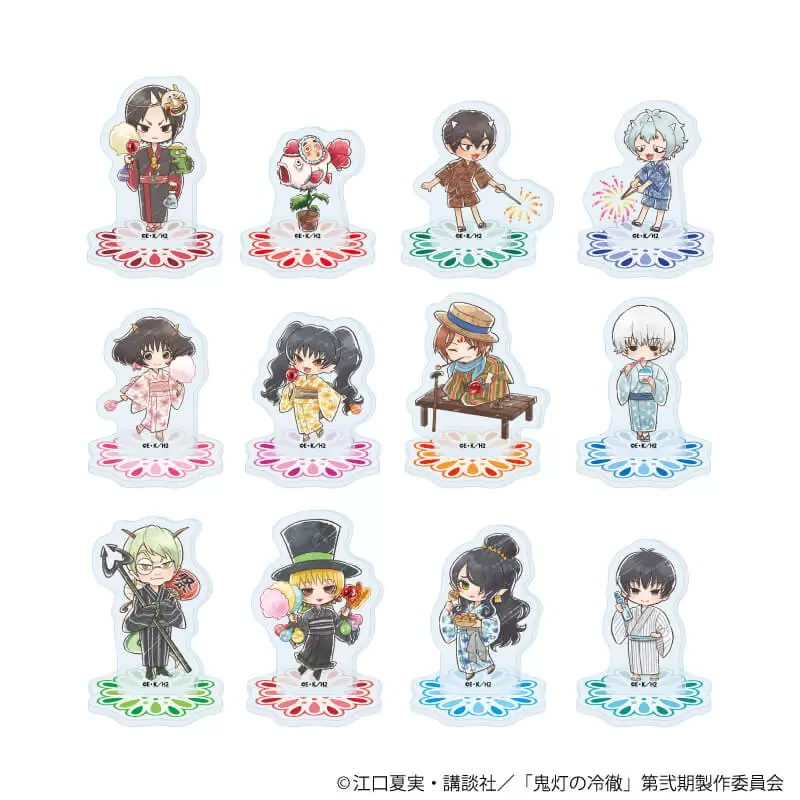 【A3】アクリルぷちスタンド「TVアニメ『鬼灯の冷徹』」12/花火大会ver. ブラインド(全12種)(グラフアートイラスト) 1BOX入数：12