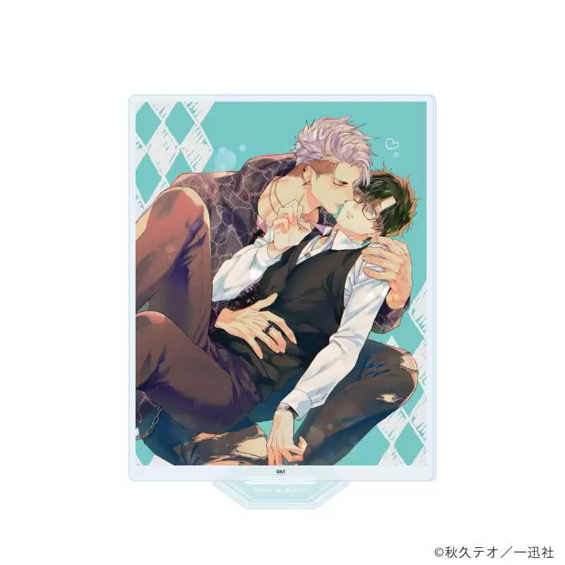 【A3】アクリルスタンド「愛だ、恋だの処方箋」02/佐藤 志郎＆桐矢 凛人(公式イラスト)