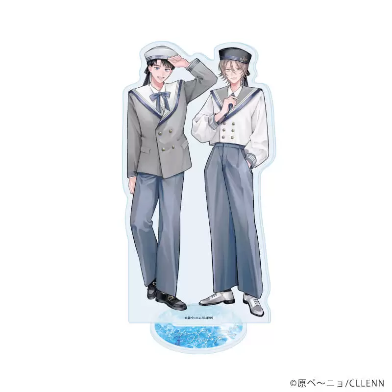 【A3】アクリルスタンド「キスはしたけど友達だよな！？」01/伊吹 陽向＆雨宮 隼人(描き下ろしイラスト)
