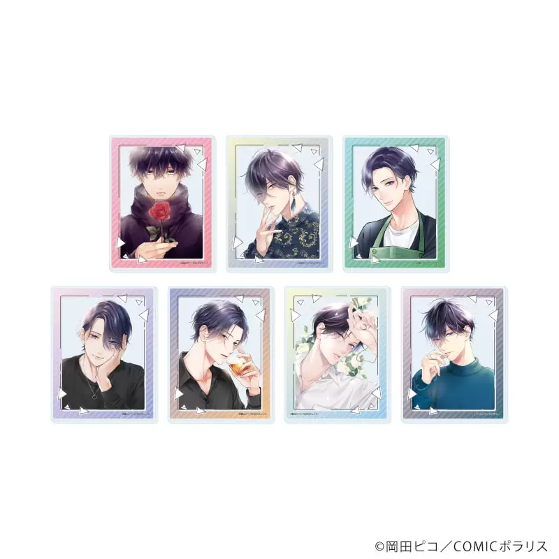 【A3】アクリルカード「黒崎さんの一途な愛がとまらない」01/ブラインド(全7種)(公式イラスト) 1BOX入数：7