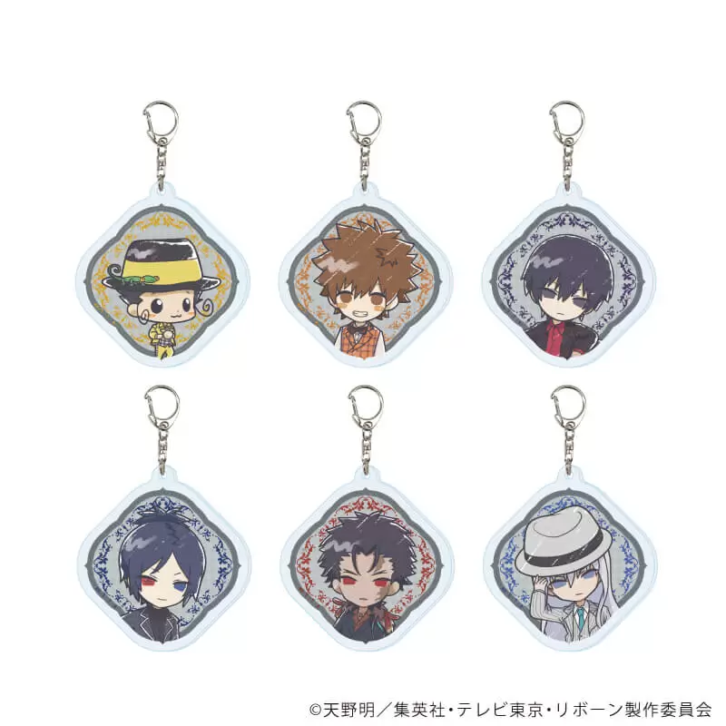 【A3】アクリルキーホルダー「家庭教師ヒットマンREBORN！」33/ブラインド(全6種)(グラフアートイラスト) 1BOX入数：6