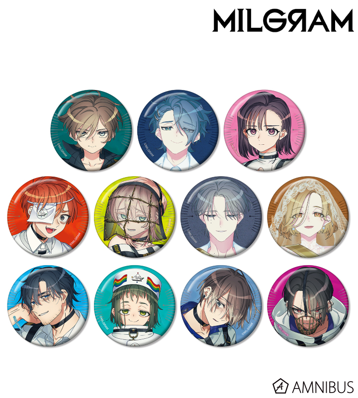 【アルマビアンカ】MILGRAM -ミルグラム- トレーディング缶バッジ vol.3 1BOX入数：11