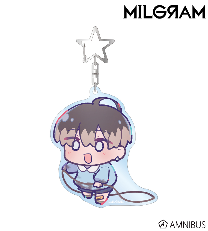 【アルマビアンカ】MILGRAM -ミルグラム- 描き下ろし ミコト ミニグラム 幼稚園ver. BIGアクリルキーホルダー