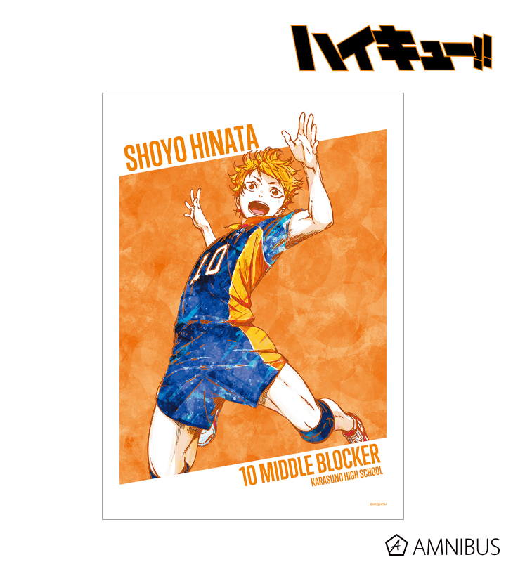 【アルマビアンカ】ハイキュー！！ 日向翔陽 Ani-Art 第2弾 A3マット加工ポスター