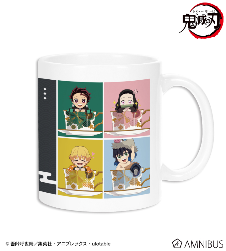【アルマビアンカ】アニメ「鬼滅の刃」 集合 みにきゃら ティーカップver. マグカップ