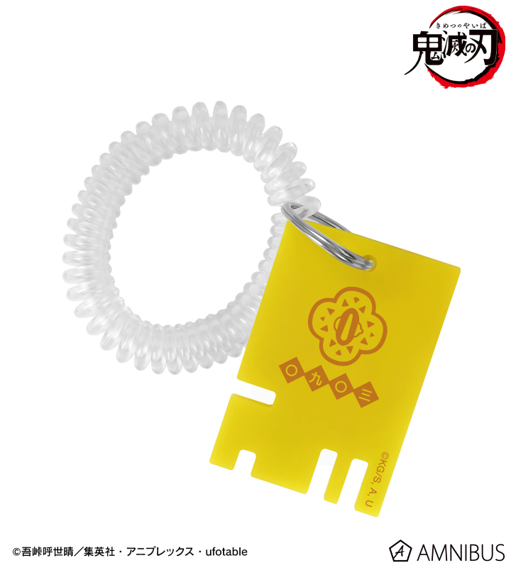 【アルマビアンカ】アニメ「鬼滅の刃」 我妻善逸 ロッカーキー風アクリルキーホルダー