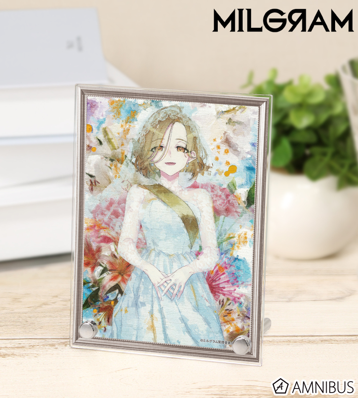 【アルマビアンカ】MILGRAM -ミルグラム- マヒル grunge CANVAS A6アクリルパネル