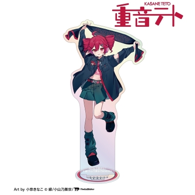 【アルマビアンカ】重音テト 描き下ろし 重音テト モチーフジャケットver. Art by 小奈きなこ オーロラアクリルスタンド