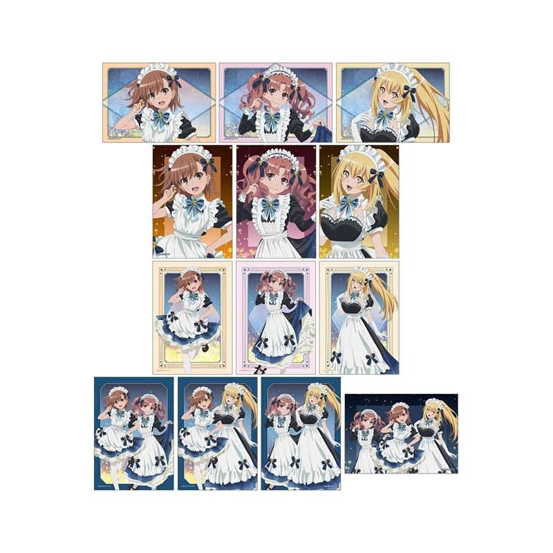 【アルマビアンカ】とある科学の超電磁砲T 描き下ろし 星空メイドver. トレーディングブロマイド 1BOX入数：13