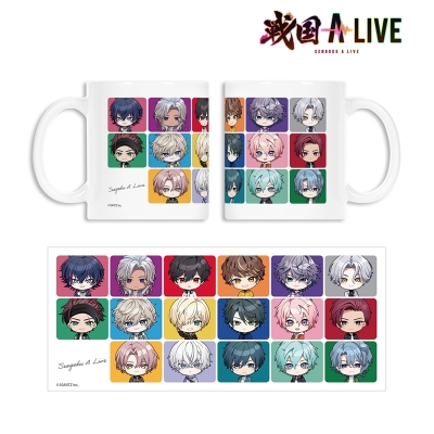 【アルマビアンカ】戦国 A LIVE 集合 ちびキャラ マグカップ