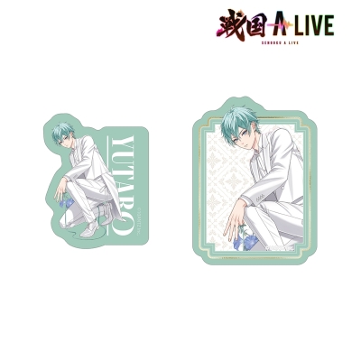 【アルマビアンカ】戦国 A LIVE 描き下ろし 佑太郎 3周年衣装ver. ダイカットステッカー2個セット