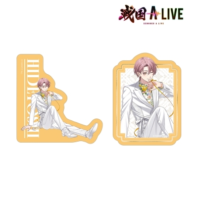 【アルマビアンカ】戦国 A LIVE 描き下ろし 豊臣 秀吉 3周年衣装ver. ダイカットステッカー2個セット