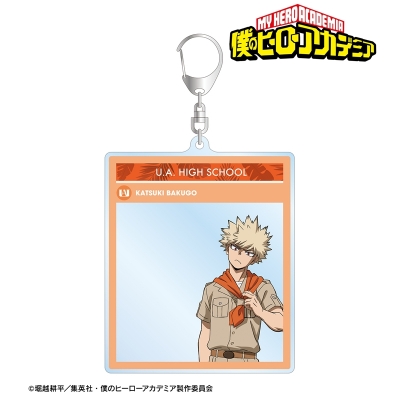 【アルマビアンカ】アニメ『僕のヒーローアカデミア』 描き下ろし 爆豪勝己 サファリルックver. フォトフレーム風BIGアクリルキーホルダー