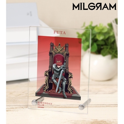 【アルマビアンカ】MILGRAM -ミルグラム- 描き下ろし フータ バースデーver. 第3弾 A6アクリルパネル