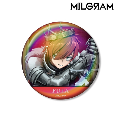 【アルマビアンカ】MILGRAM -ミルグラム- 描き下ろし フータ バースデーver. 第3弾 オーロラ缶バッジ