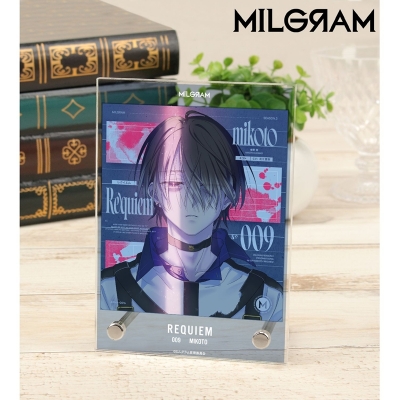 【アルマビアンカ】MILGRAM -ミルグラム- ミコト『レクイエム』 ジャケットイラストver. ダブルアクリルパネル