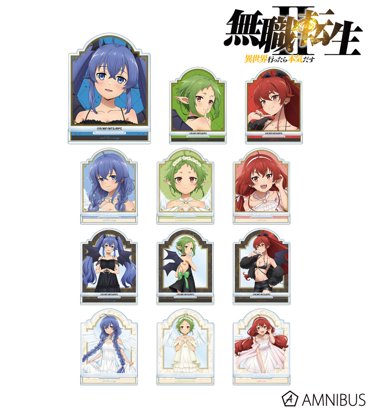 【アルマビアンカ】アニメ「無職転生II ～異世界行ったら本気だす～」 描き下ろし 悪魔と天使ver. トレーディングアクリルスタンド 1BOX入数：12