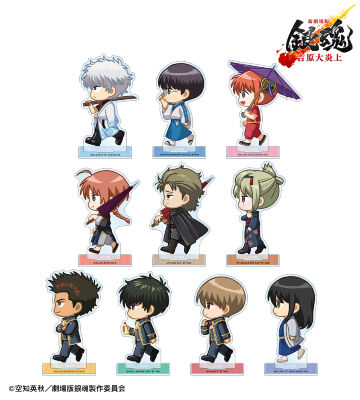 【アルマビアンカ】新劇場版 銀魂 -吉原大炎上- トレーディング ちびとこ アクリルスタンド 1BOX入数：10