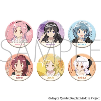 【ムービック】魔法少女まどか☆マギカ ホロキャラバッジコレクション 1BOX入数：6