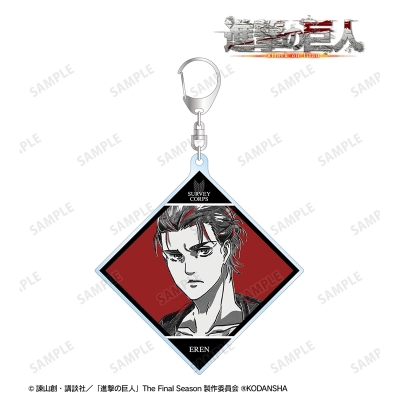 【アルマビアンカ】TVアニメ『進撃の巨人』 エレン Ani-Art BLACK LABEL BIGアクリルキーホルダー