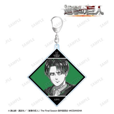 【アルマビアンカ】TVアニメ『進撃の巨人』 リヴァイ Ani-Art BLACK LABEL BIGアクリルキーホルダー