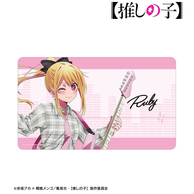 【アルマビアンカ】【推しの子】 描き下ろし ルビー ロックバンドver. マルチデスクマット