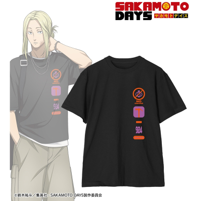 【アルマビアンカ】TVアニメ『SAKAMOTO DAYS』 描き下ろし 神々廻 ショッピングver. 着用Teeユニセックス(サイズ/M)