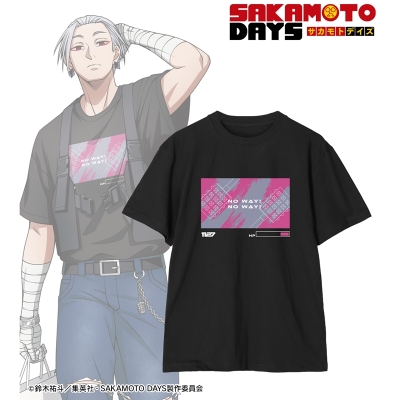 【アルマビアンカ】TVアニメ『SAKAMOTO DAYS』 描き下ろし 楽 ショッピングver. 着用Teeユニセックス(サイズ/M)