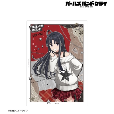 【アルマビアンカ】ガールズバンドクライ 描き下ろし 安和 すばる パンクファッションver. A3マット加工ポスター