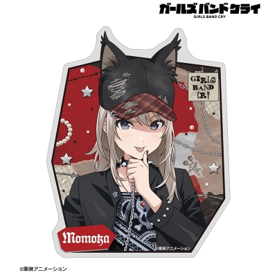 【アルマビアンカ】ガールズバンドクライ 描き下ろし 河原木 桃香 パンクファッションver. ステッカー