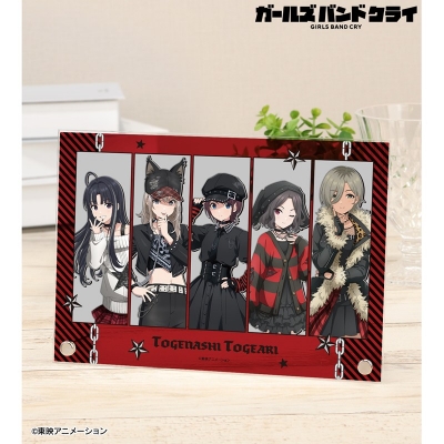 【アルマビアンカ】ガールズバンドクライ 描き下ろし トゲナシトゲアリ 集合 パンクファッションver. A5アクリルパネル