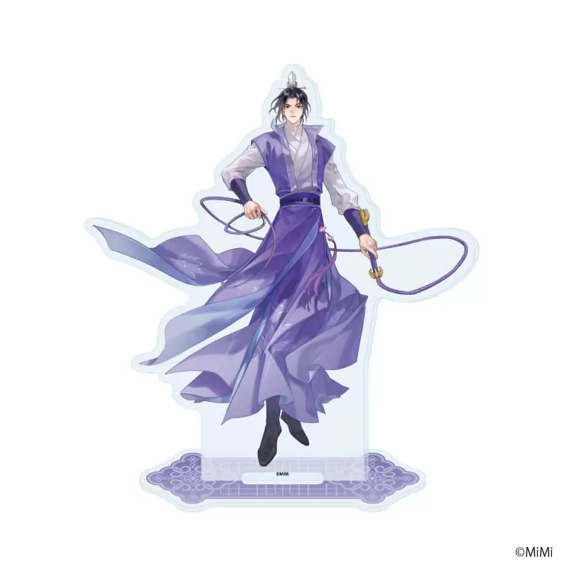 【A3】アクリルスタンド「大河幻想ラジオドラマ「魔道祖師」」17/江澄 シャボン玉ver.(描き下ろしイラスト)