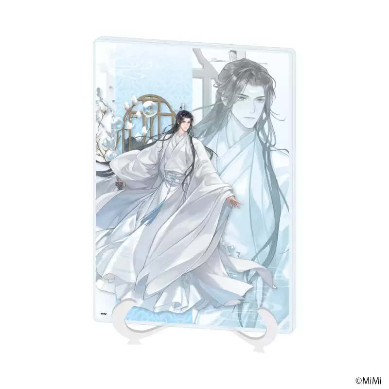 【A3】アクリルアートボード(A5サイズ)「大河幻想ラジオドラマ「魔道祖師」」03/藍忘機 シャボン玉ver.(描き下ろしイラスト)