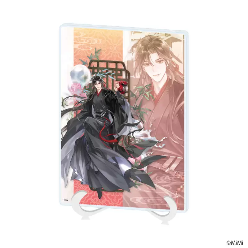 【A3】アクリルアートボード(A5サイズ)「大河幻想ラジオドラマ「魔道祖師」」04/魏無羨 シャボン玉ver.(描き下ろしイラスト)