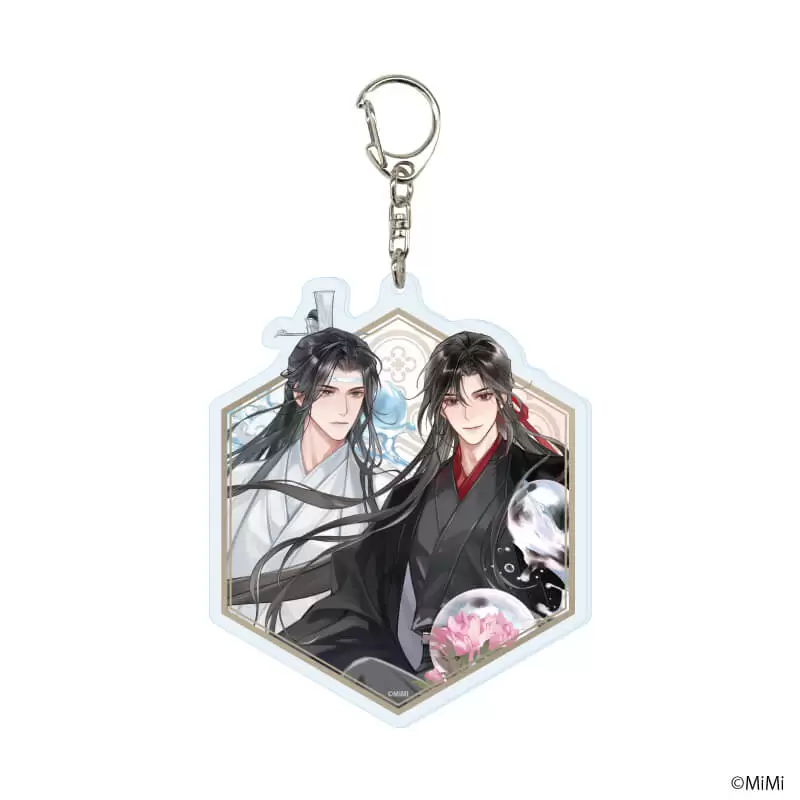 【A3】デカアクリルキーホルダー「大河幻想ラジオドラマ「魔道祖師」」10/魏無羨＆藍忘機 シャボン玉ver.(描き下ろしイラスト)