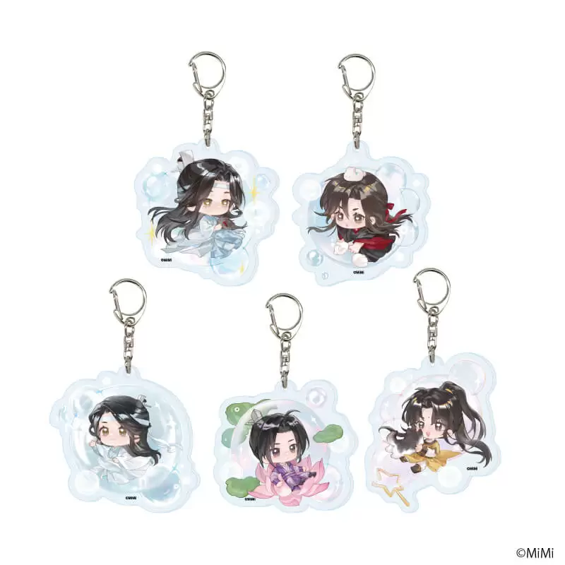 【A3】アクリルキーホルダー「大河幻想ラジオドラマ「魔道祖師」」03/シャボン玉ver. ブラインド(全5種)(描き下ろしイラスト) 1BOX入数：5