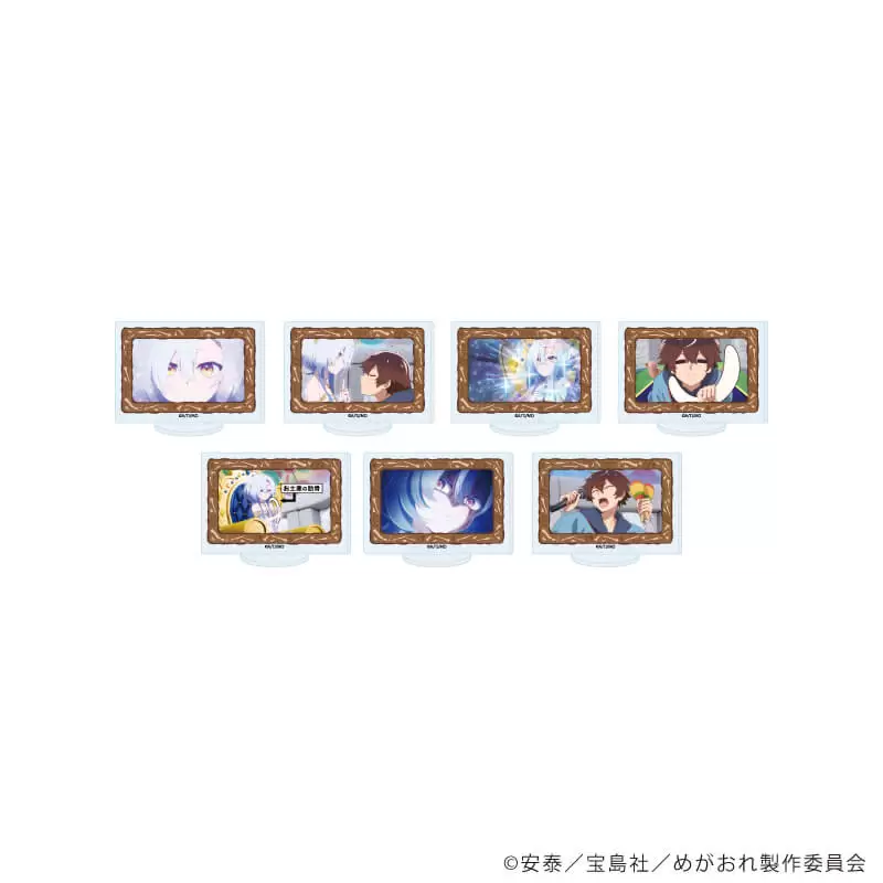 【A3】アクリルぷちスタンド「TVアニメ『女神「異世界転生何になりたいですか」俺「勇者の肋骨で」』」01/ブラインド(全7種)(場面写イラスト) 1BOX入数：7