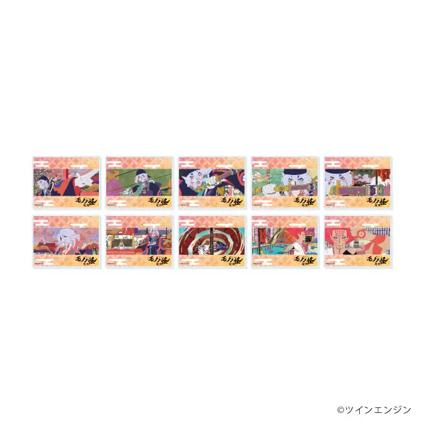 【A3】アクリルカード「劇場版モノノ怪 第三章 蛇神」02/ブラインド(全10種)(場面写イラスト) 1BOX入数：10