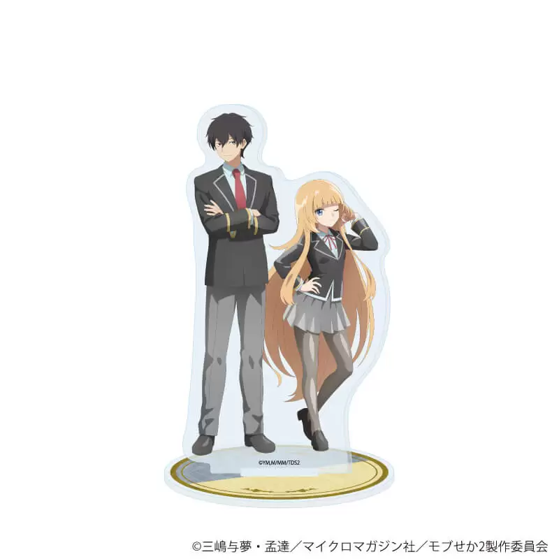 【A3】アクリルスタンド「TVアニメ『乙女ゲー世界はモブに厳しい世界です2』」01/リオン・フォウ・バルトファルト＆マリエ・フォウ・ラーファン(公式イラスト)