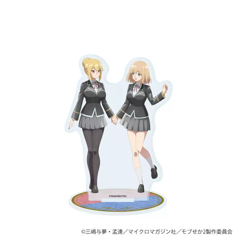 【A3】アクリルスタンド「TVアニメ『乙女ゲー世界はモブに厳しい世界です2』」02/オリヴィア＆アンジェリカ・ラファ・レッドグレイブ(公式イラスト)