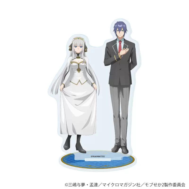 【A3】アクリルスタンド「TVアニメ『乙女ゲー世界はモブに厳しい世界です2』」03/ユリウス＆ミレーヌ(公式イラスト)