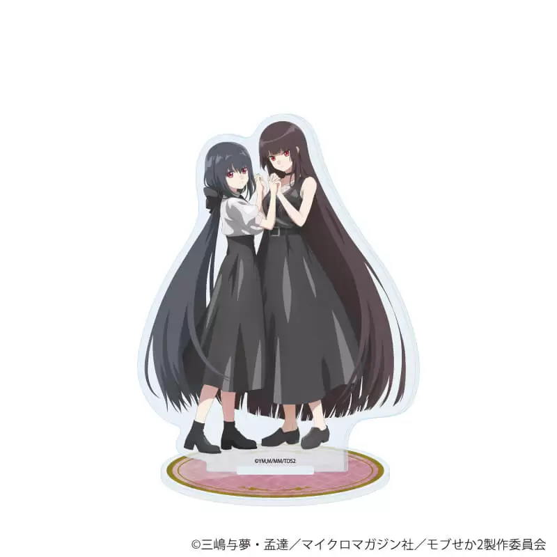 【A3】アクリルスタンド「TVアニメ『乙女ゲー世界はモブに厳しい世界です2』」04/ヘルトルーデ＆ヘルトラウダ(公式イラスト)